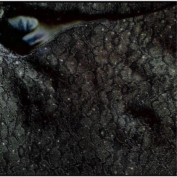 Speechless Black Sparkly Fit & Flare Lace Prom Cocktail Mini Dress Sz 3 - Picture 3 of 9